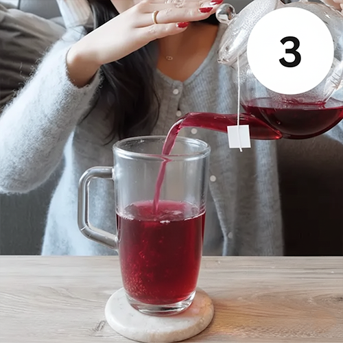 Cómo preparar el té de hibisco